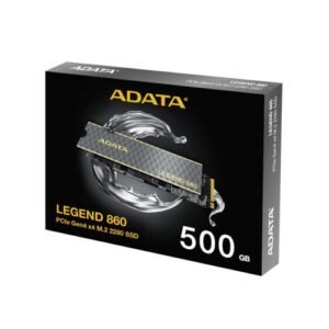 ADATA Legend 860 500GB NVMe Gen4 SSD SLEG-860-500GCS