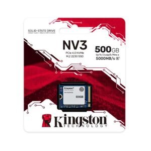 Kingston NV3 500GB PCIe Gen 4.0 NVMe SSD SNV3SM3/500G