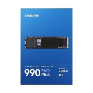 SAMSUNG 990 EVO Plus 1TB M.2 NVMe Gen5 SSD MZ-V9S1T0BW