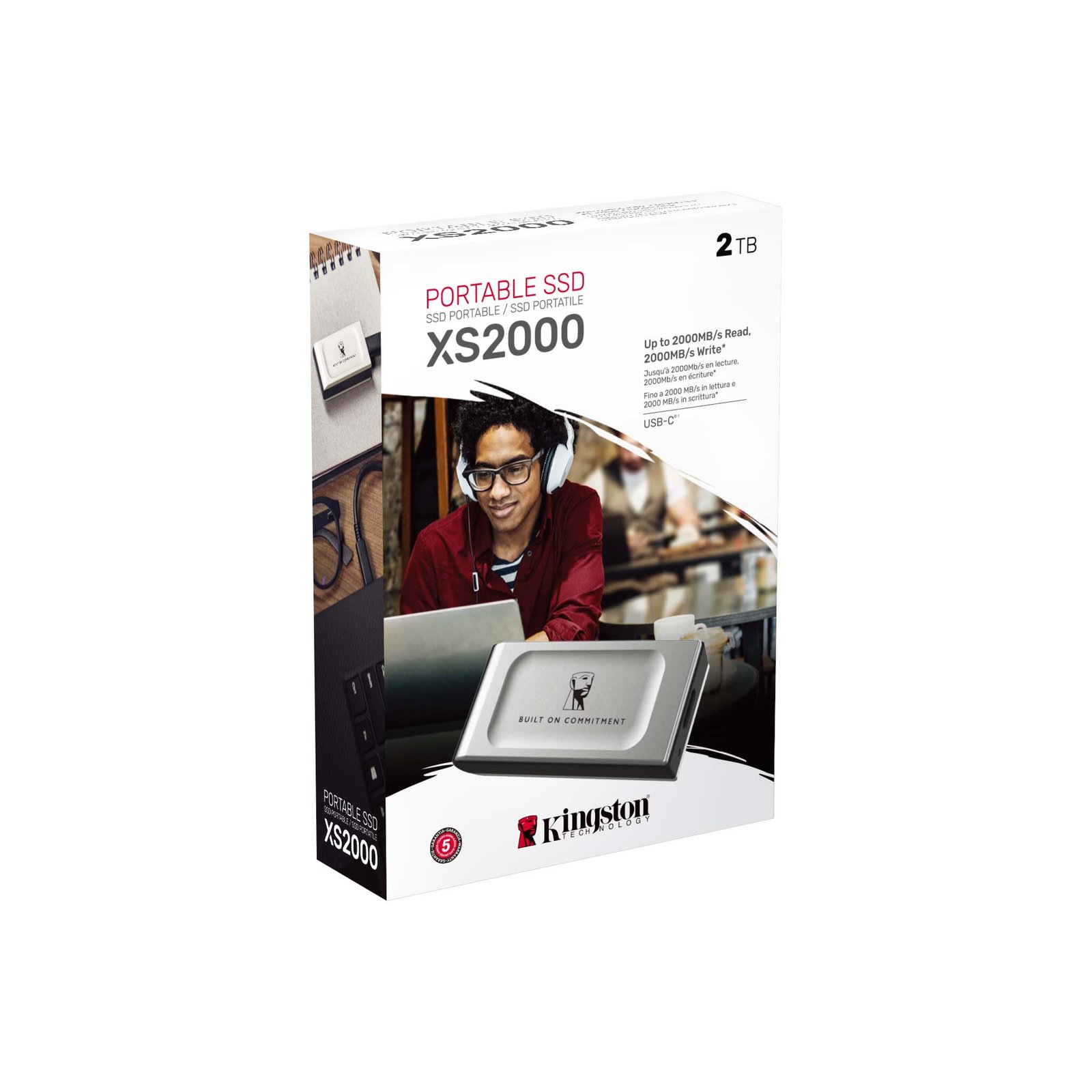 Kingston XS2000 2TB External SSD SXS2000/2000GA - Image 4