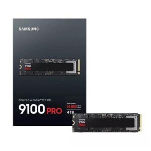 Samsung 9100 PRO 4TB PCIe Gen 5.0 NVMe M.2 SSD MZ-VAP4T0BW