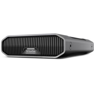 SanDisk Professional 12TB G-DRIVE Enterprise-Class USB 3.2 Gen 2 External Hard Drive SDPHF1A-012T-DBAAD