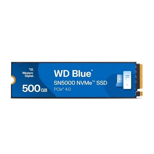 WD 500GB Blue SN5000 PCIe 4.0 NVMe M.2 Internal SSD WDS500G4B0E
